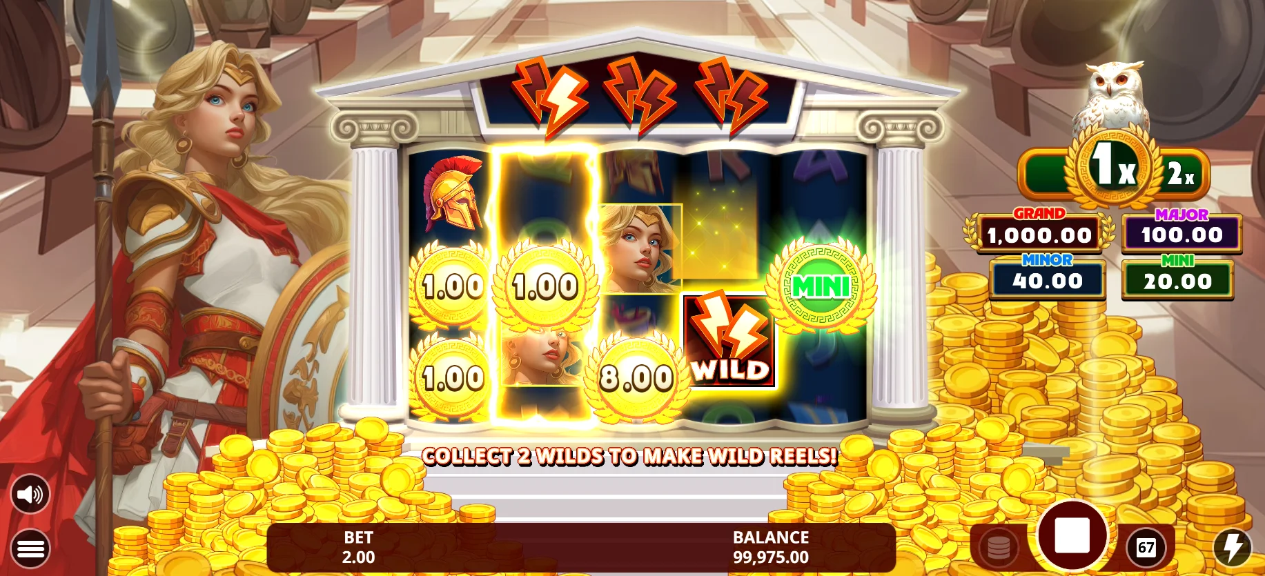 Law of Athena - pièces collectables avec prix fixes
